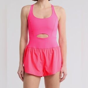 FP Movement Righteous Runsie in Pink | Size Small